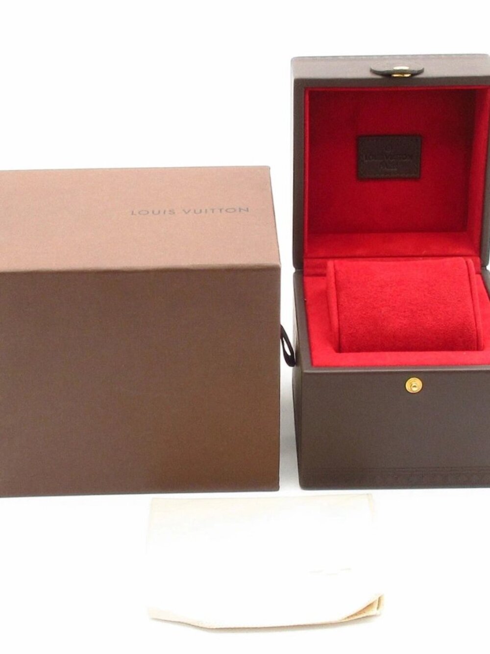LOUIS VUITTON Tambour Regatta Chrono Q102D U***** Black Men's Wrist Watch - Picture 12 of 12